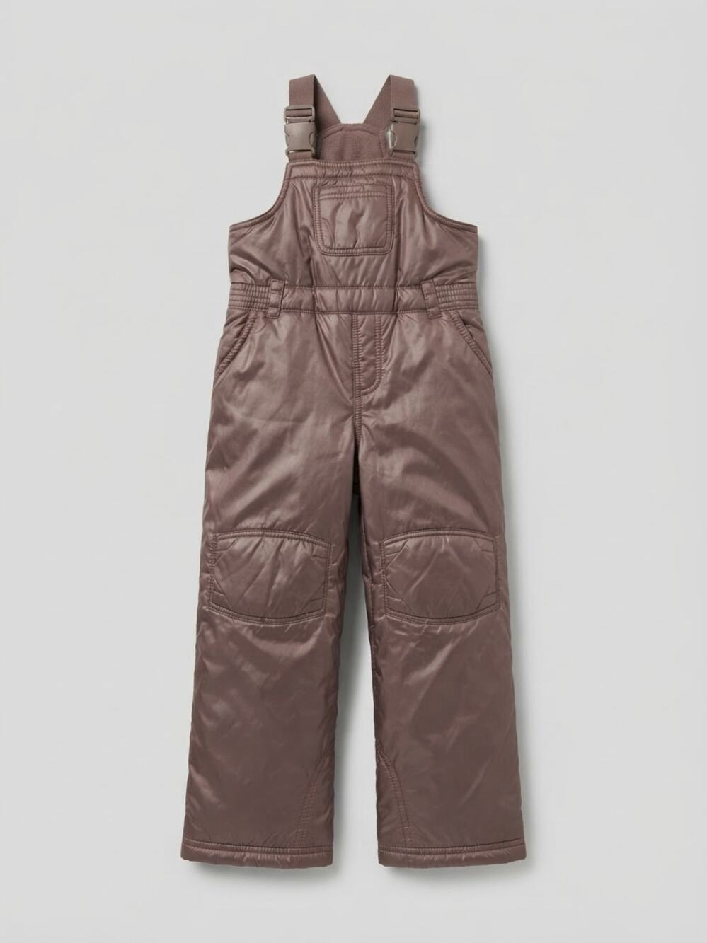 aby Gap Toddler Snow Bib Pants 4 Years 4T Taupe Brown Ski Overalls Warm